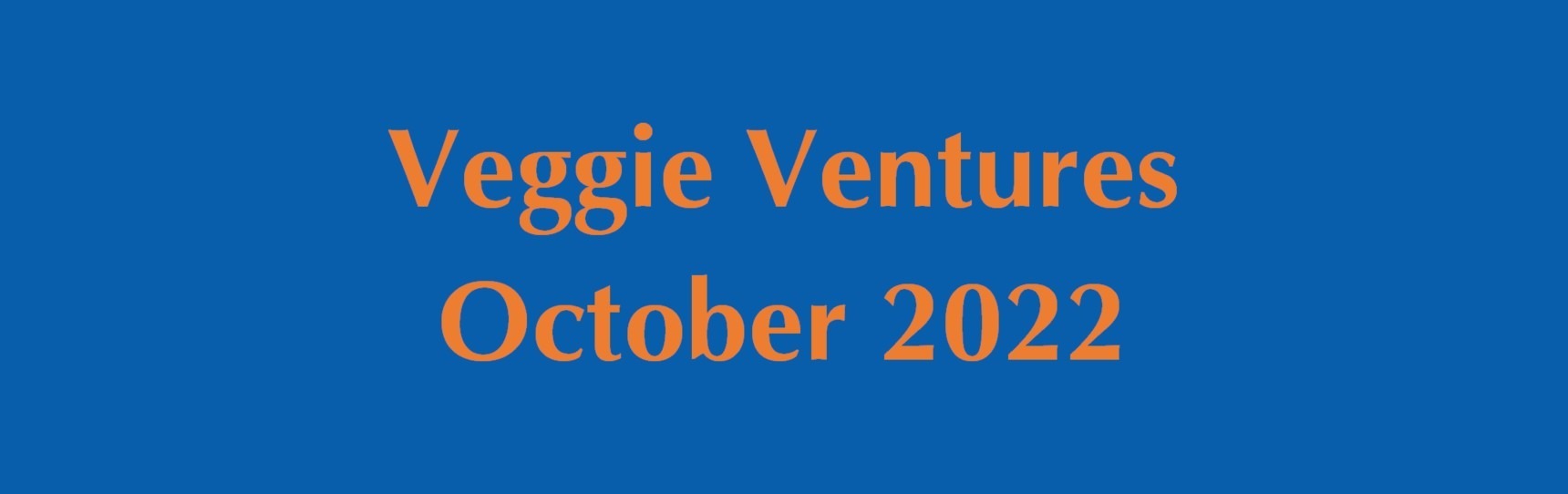VeggieVentures-2022