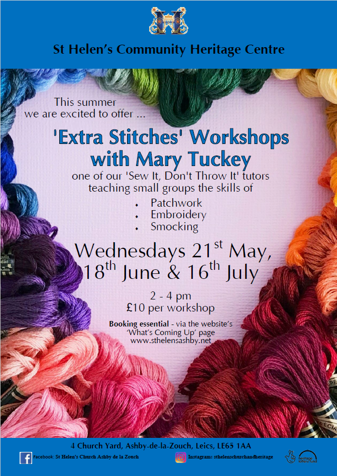Extra Stitches Workshops - sum