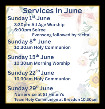 Services in June web
