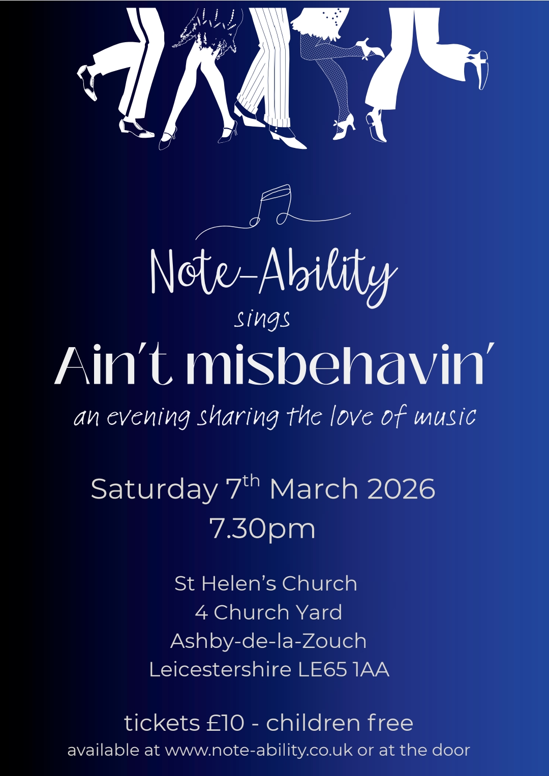 March 26 concert Ashby poster 